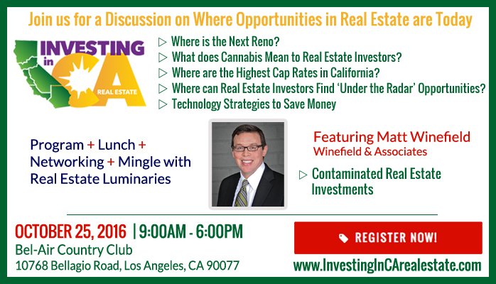 Investing in CA Real Estate 2016